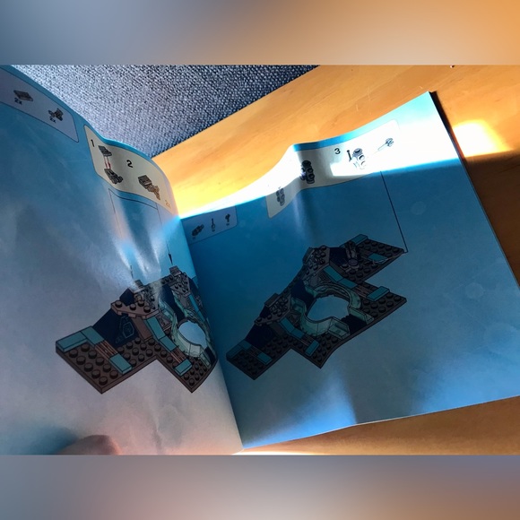 LEGO Dimensions Portal Base Poster & Building Instructions No LEGOs No Figures - Picture 8 of 11